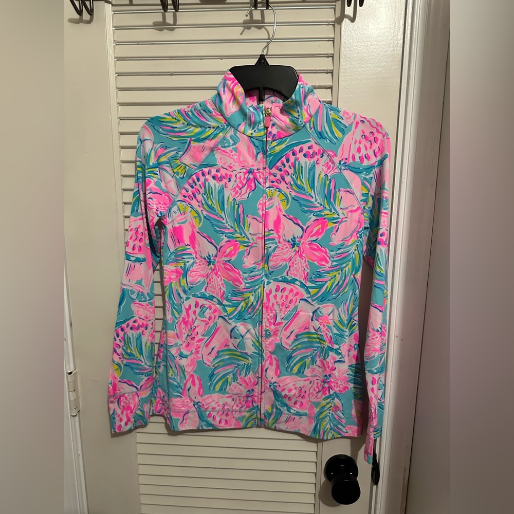 Lilly Pulitzer Hadee Jacket Gimmie the juice Size XS NWT